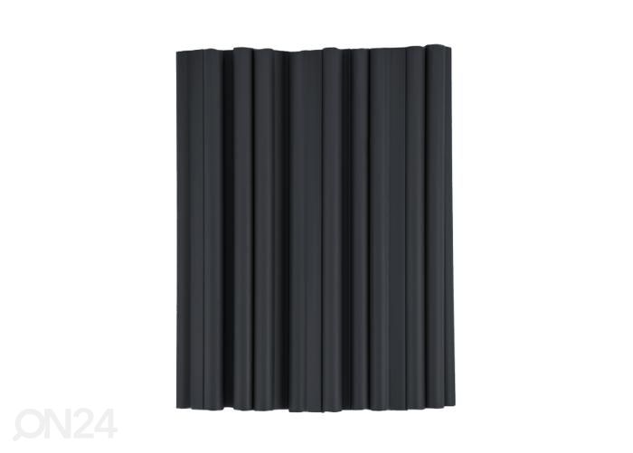 Kiinnikkeet Solid 1200 g/m², 19 cm puutarhanauhaan, tummanharmaa kuvasuurennos