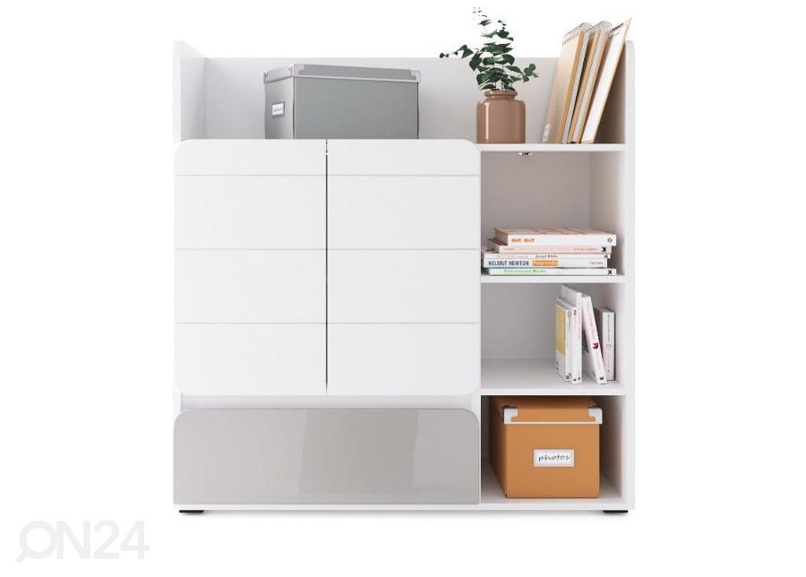 Kirjahylly Flexi 114 cm kuvasuurennos