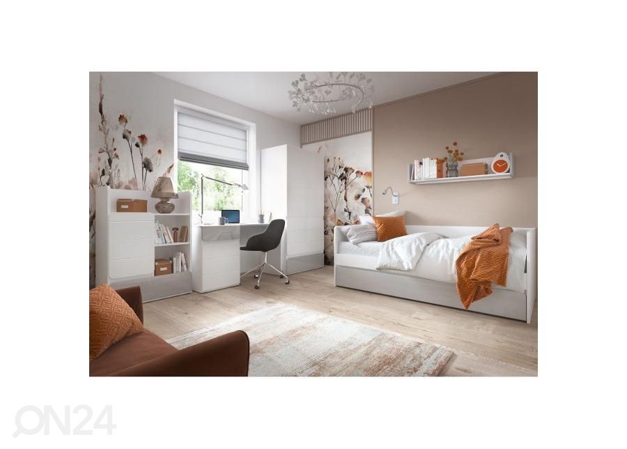 Kirjahylly Flexi 114 cm kuvasuurennos