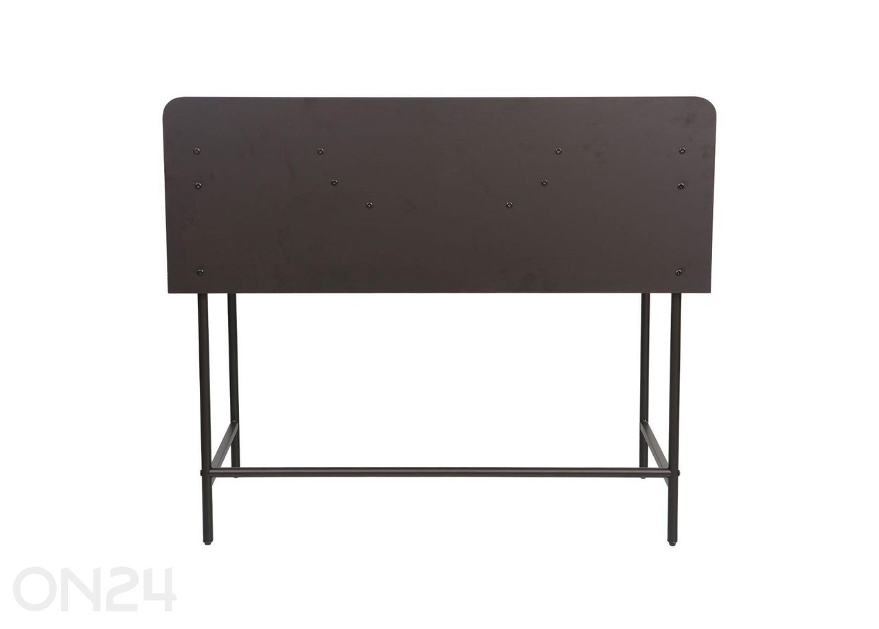 Kirjoituspöytä Harper 100 × 49,5 × K85 cm, saarni/musta kuvasuurennos