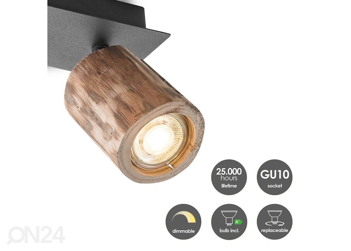 Kohdevalaisin Wood kuvasuurennos