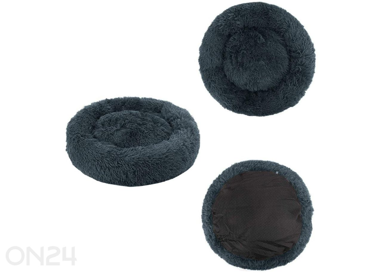 Koiran peti Ø 60 cm, tummanharmaa kuvasuurennos