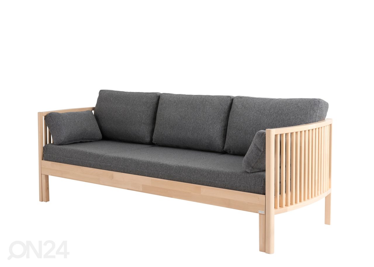 Koivu sänky Aarre 190x75/140 cm kuvasuurennos