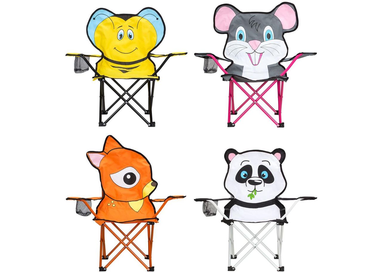 Kokoontaitettava retkituoli lapsille Animal Comic Abbey kuvasuurennos