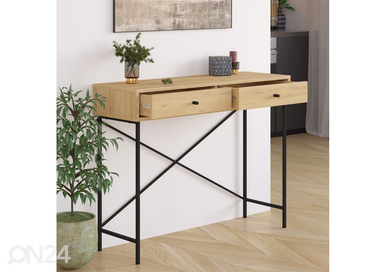 Konsolipöytä Titan Natural 110 cm kuvasuurennos