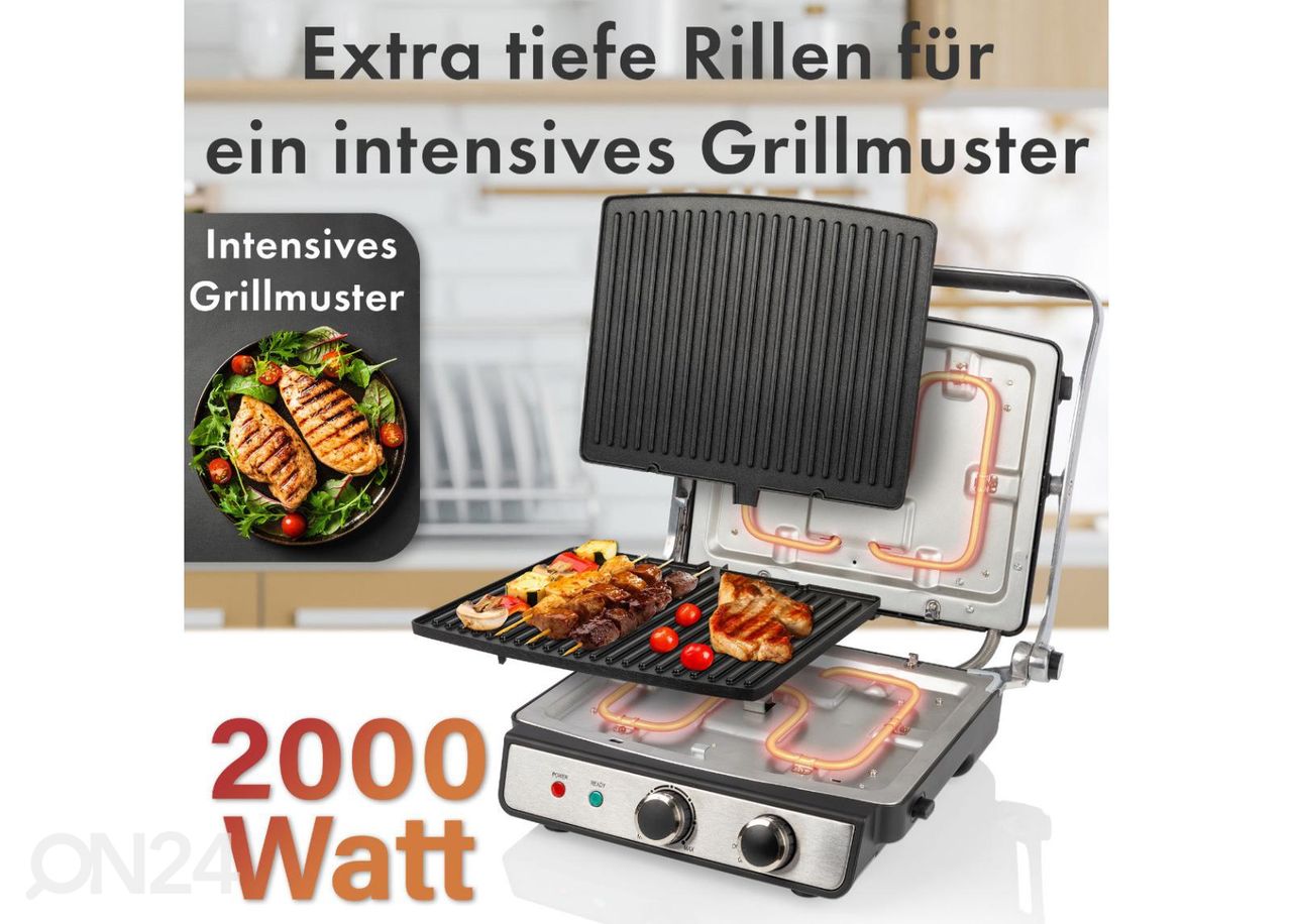 Kontaktigrilli ProfiCook PCKG1264 kuvasuurennos