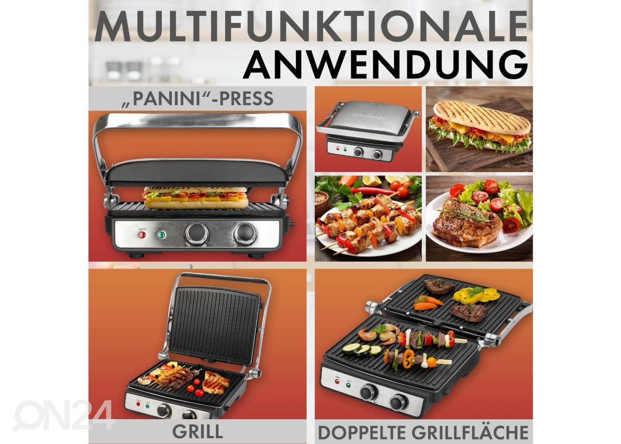 Kontaktigrilli ProfiCook PCKG1264 kuvasuurennos