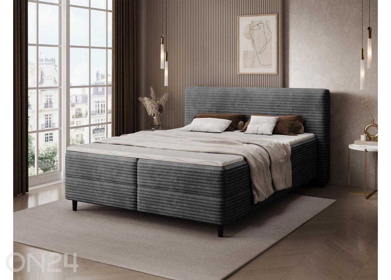 Kontinenttisänky säilytyslaatikolla Cortiko 180×200 cm kuvasuurennos