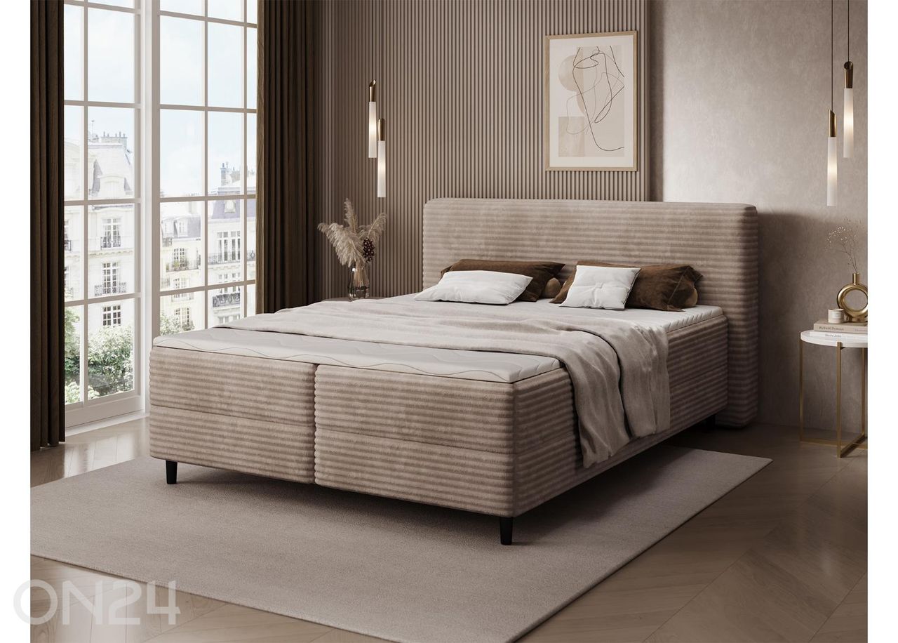 Kontinenttisänky säilytyslaatikolla Cortiko 180×200 cm kuvasuurennos