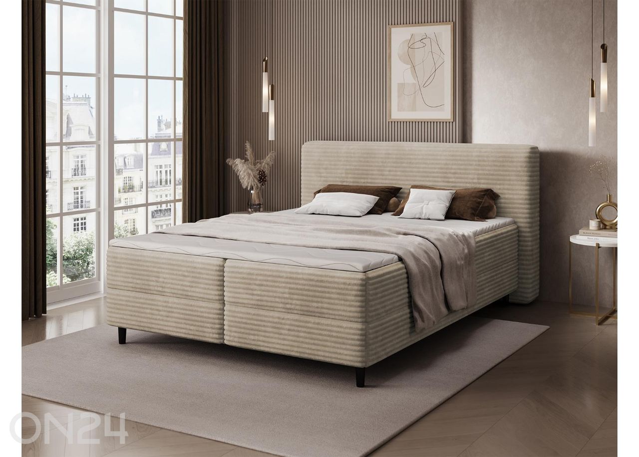 Kontinenttisänky säilytyslaatikolla Cortiko 180×200 cm kuvasuurennos