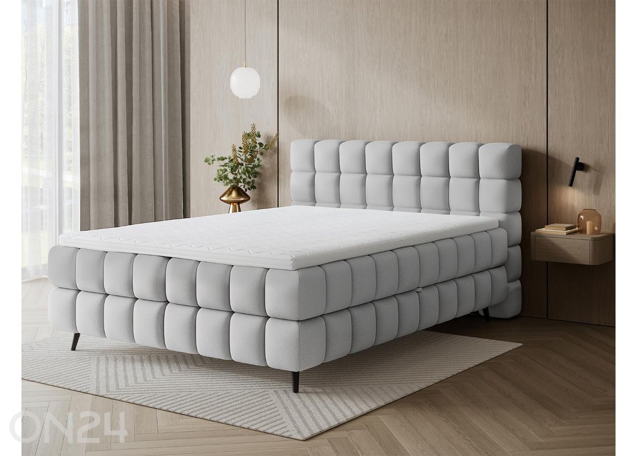 Kontinenttisänky säilytyslaatikolla Sabeno 140×200 cm kuvasuurennos