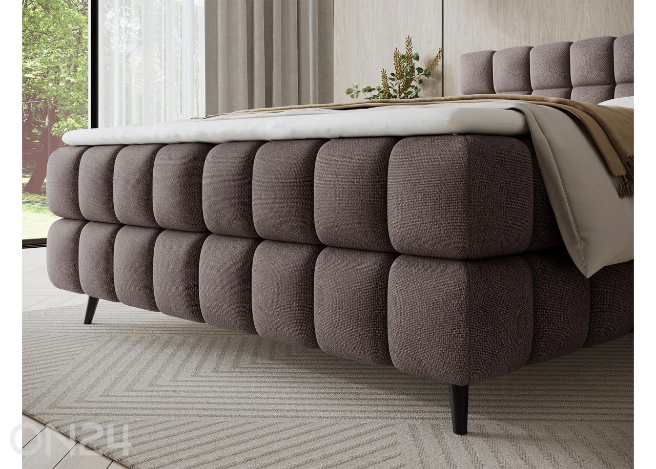 Kontinenttisänky säilytyslaatikolla Sabeno 140×200 cm kuvasuurennos