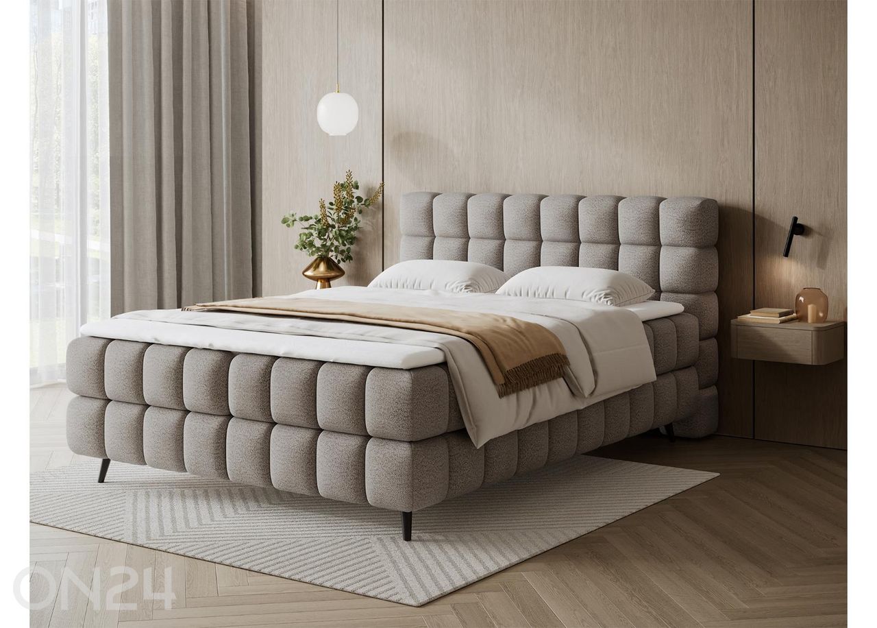 Kontinenttisänky säilytyslaatikolla Sabeno 160×200 cm kuvasuurennos