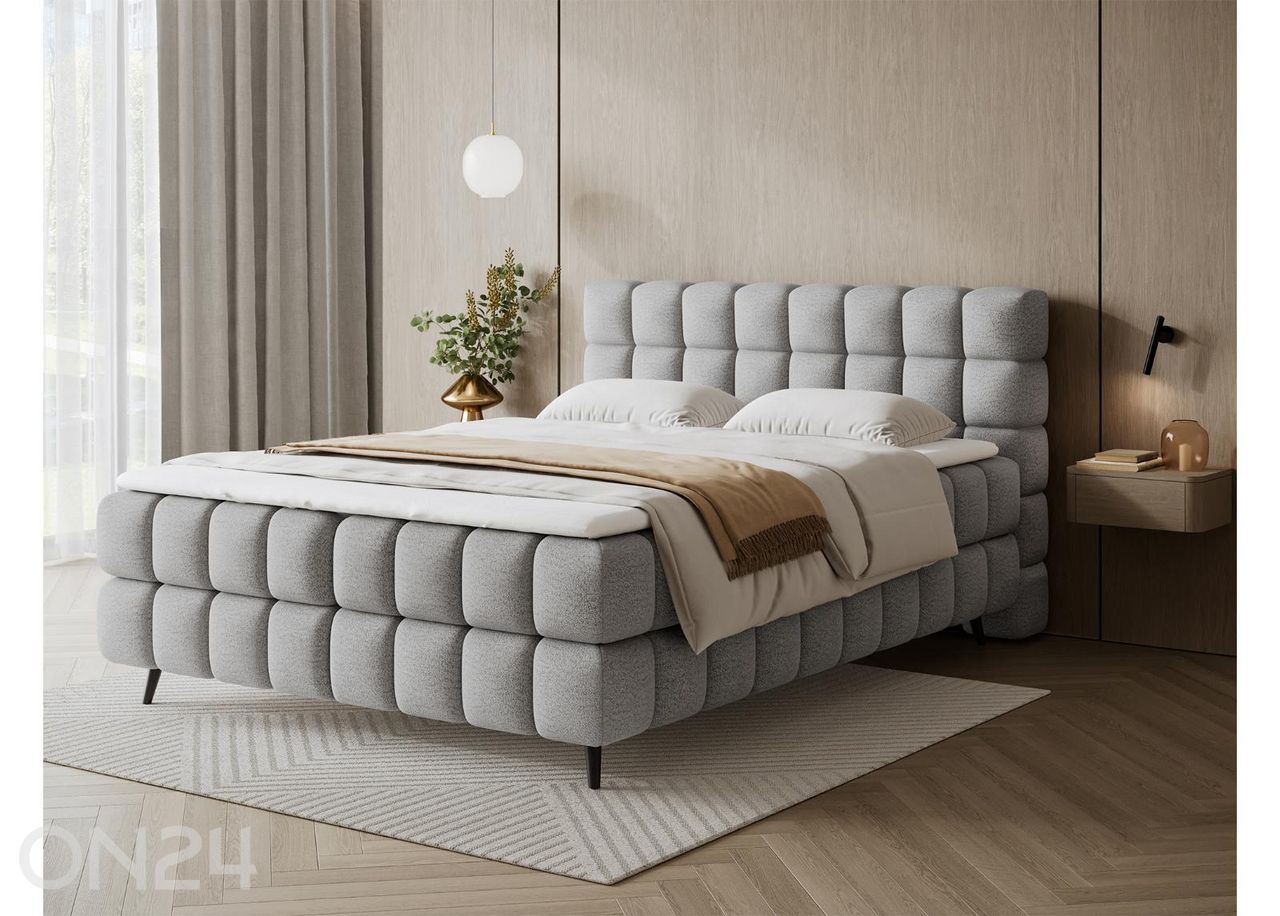 Kontinenttisänky säilytyslaatikolla Sabeno 160×200 cm kuvasuurennos