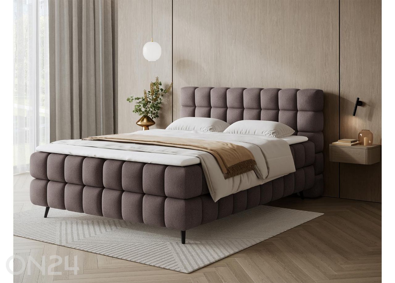 Kontinenttisänky säilytyslaatikolla Sabeno 160×200 cm kuvasuurennos