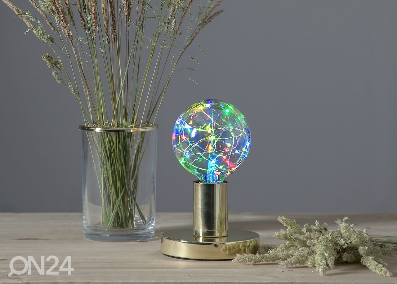 Koristeellinen LED-lamppu E27 (1,5W) kuvasuurennos
