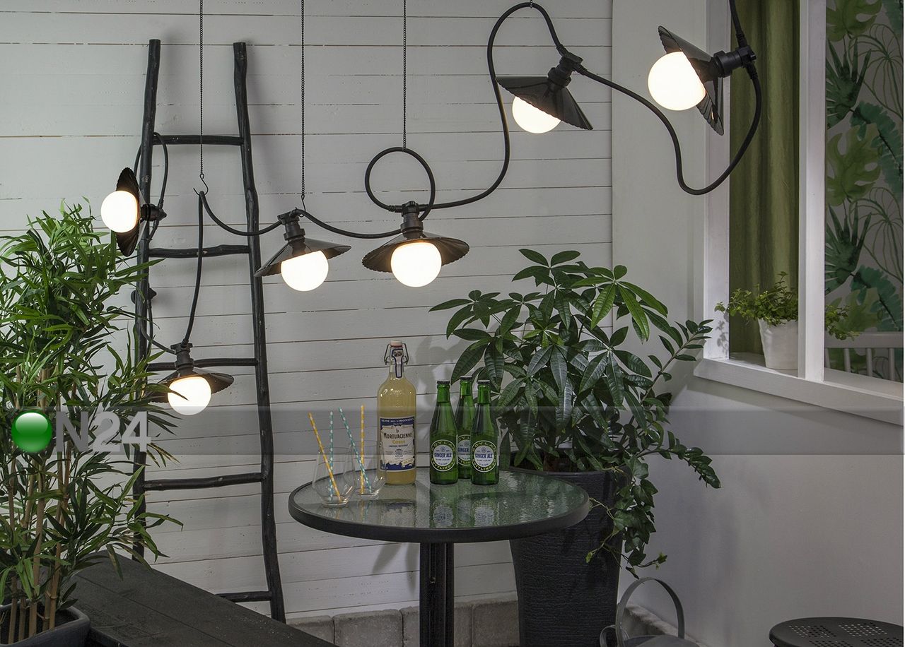 Koristeellinen LED-lamppu E27 (3,7W) ulkokäyttöön kuvasuurennos