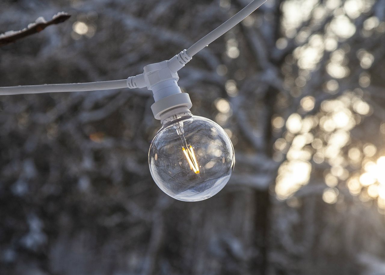 Koristeellinen LED-lamppu E27 0,6W ulkokäyttöön kuvasuurennos