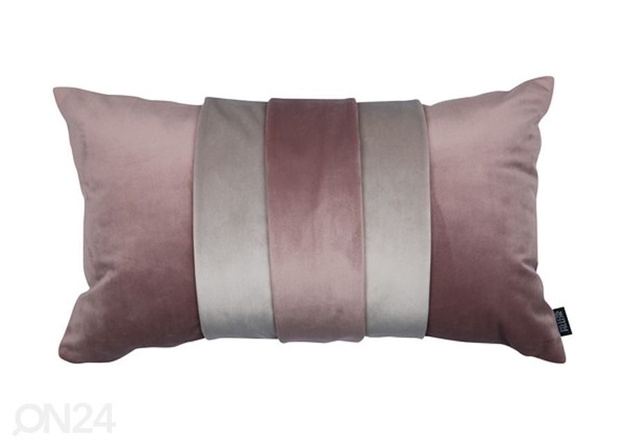 Koristetyyny Velvet Trio Mini beige 30x50 cm kuvasuurennos
