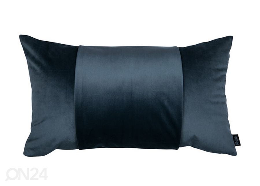 Koristetyyny Velvet Trio Mini tummanharmaa 30x50 cm kuvasuurennos