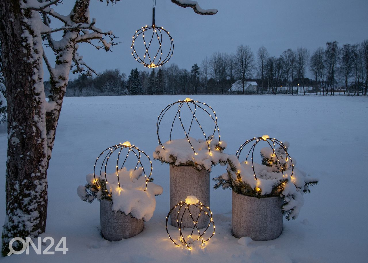 Koristevalaisin Sphere 40 cm kuvasuurennos