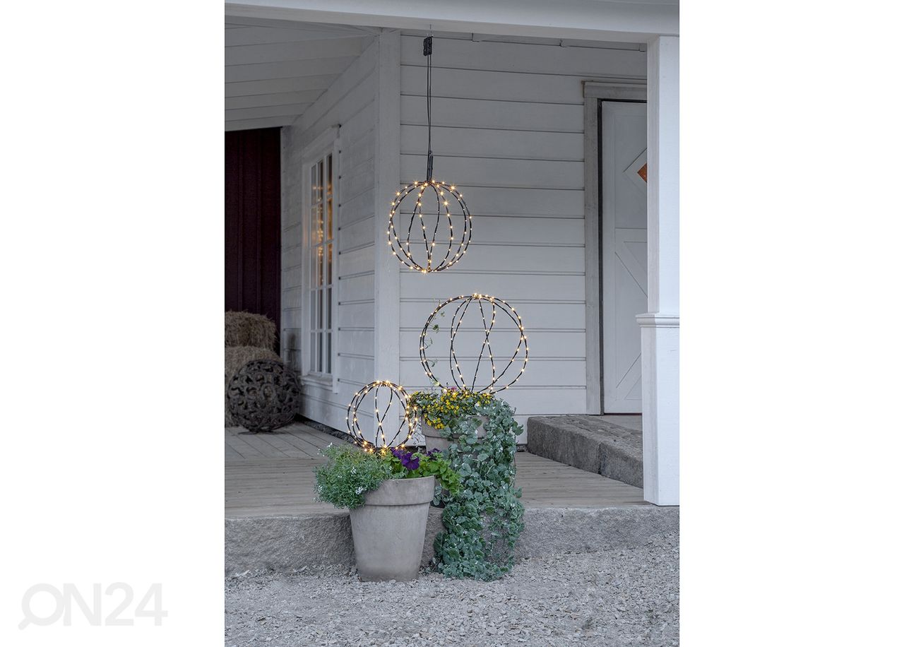 Koristevalaisin Sphere 40 cm kuvasuurennos