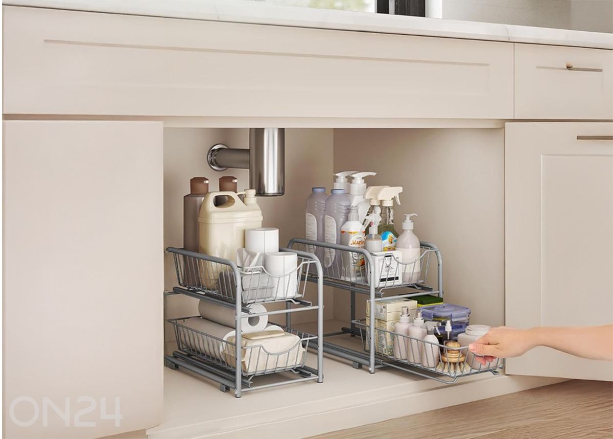 Koriteline keittiökaappiin kuvasuurennos