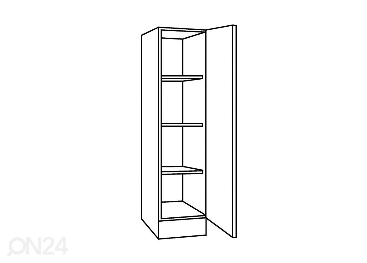 Korkea keittiökaappi KLASSIK 60 kuvasuurennos
