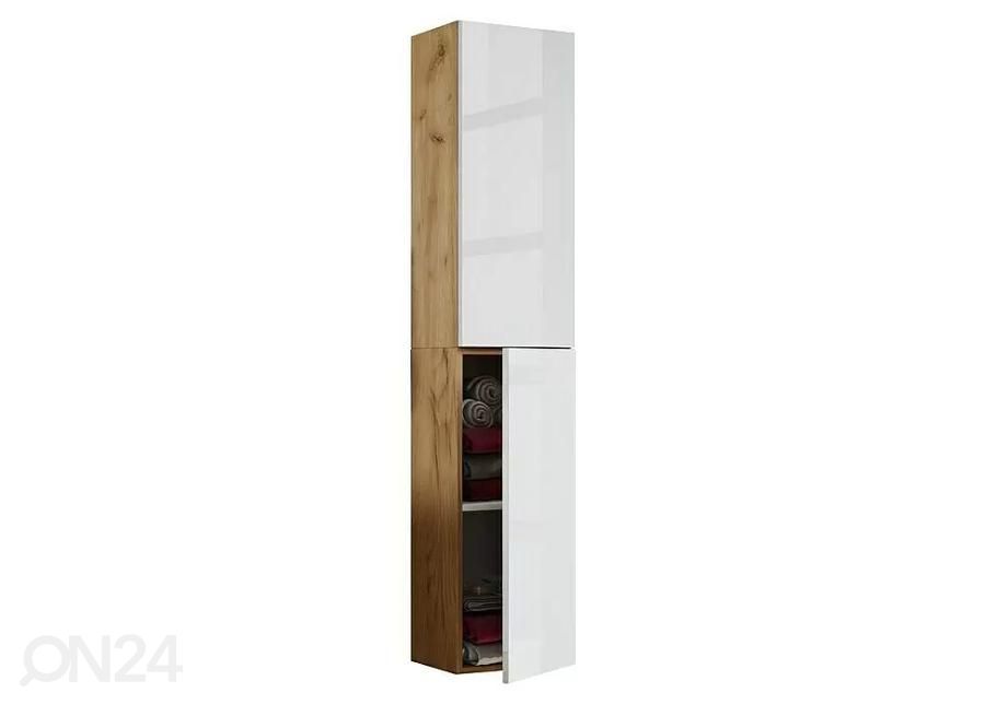 Korkea kylpyhuoneen kaappi Lendas 33 cm kuvasuurennos