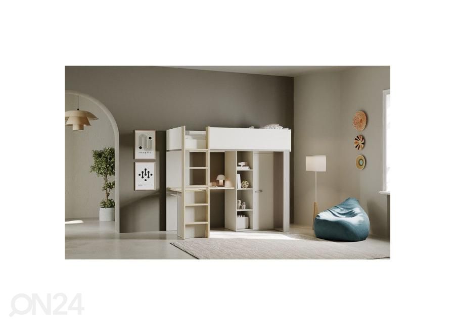 Korkea sänky Camillia 90x200 cm kuvasuurennos