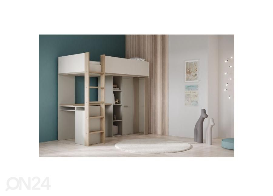 Korkea sänky Camillia 90x200 cm kuvasuurennos