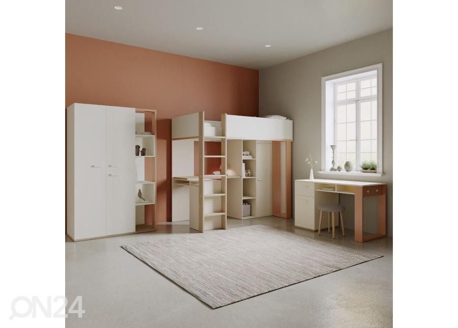 Korkea sänky Camillia 90x200 cm kuvasuurennos