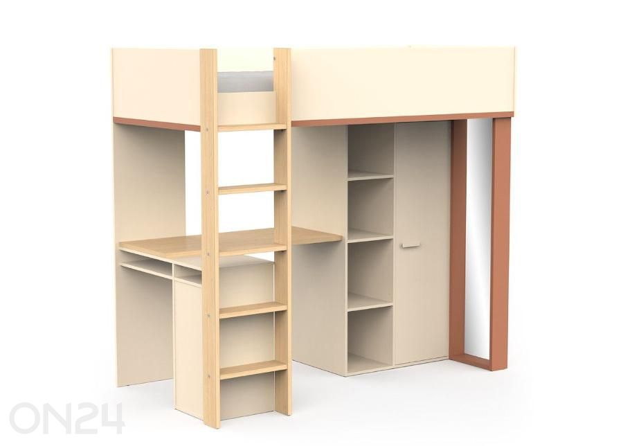 Korkea sänky Camillia 90x200 cm kuvasuurennos