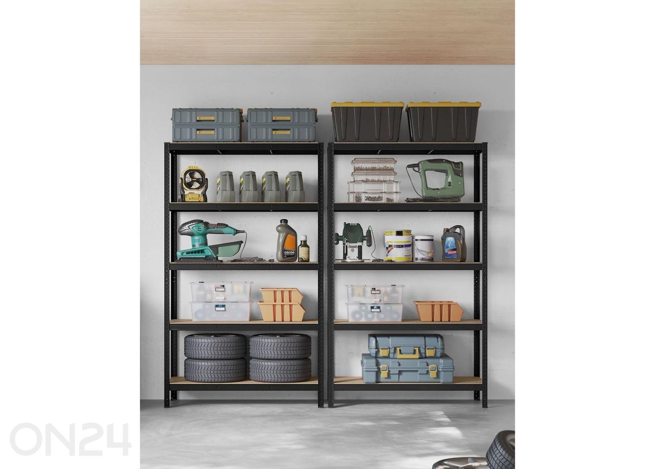 Kotitaloushylly 200 cm kuvasuurennos