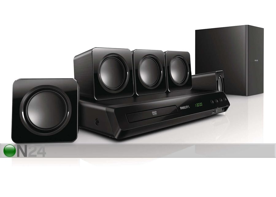 Kotiteatteri PHILIPS DVD 5.1 kuvasuurennos