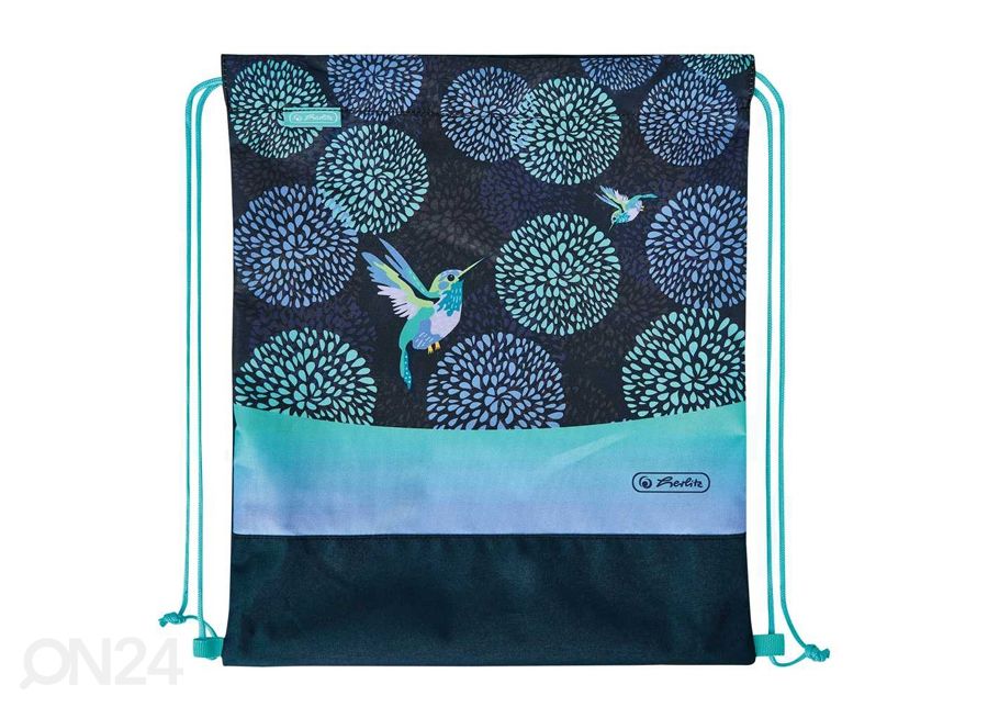 Koulureppu Softlight Plus Bloomy Birds kuvasuurennos
