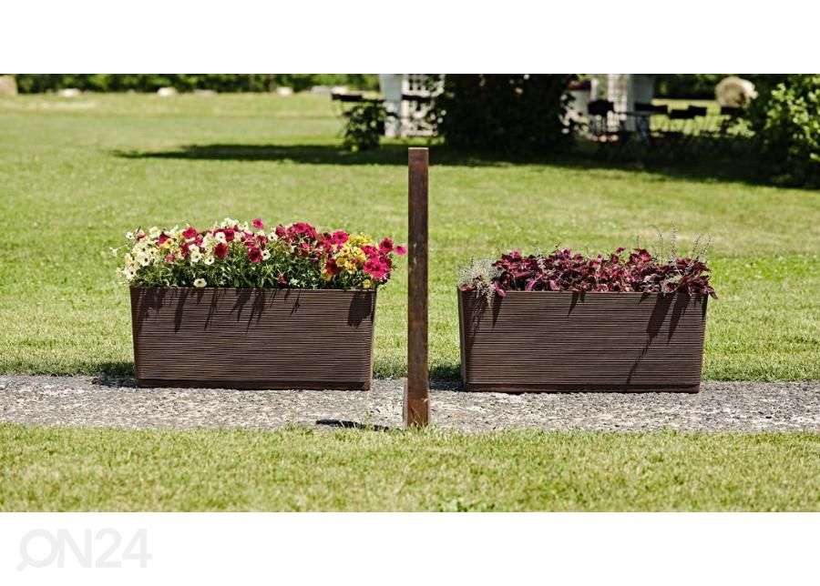 Kukkaruukku Indy 98x37xh40 cm, bronze kuvasuurennos