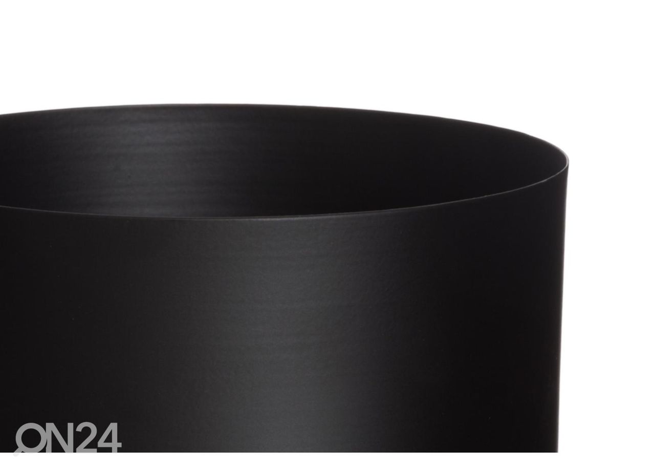 Kukkaruukku One 30,5x72 cm, musta kuvasuurennos