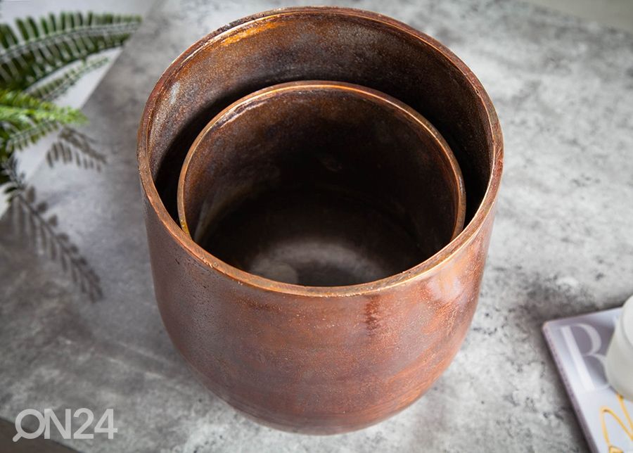Kukkaruukut Copper L, 2 kpl kuvasuurennos
