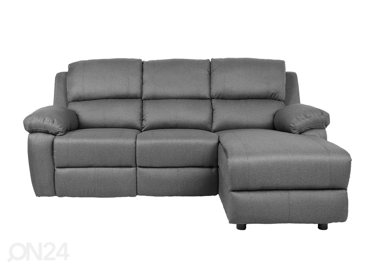 Kulmasohva Berit Recliner, oikea kulma kuvasuurennos