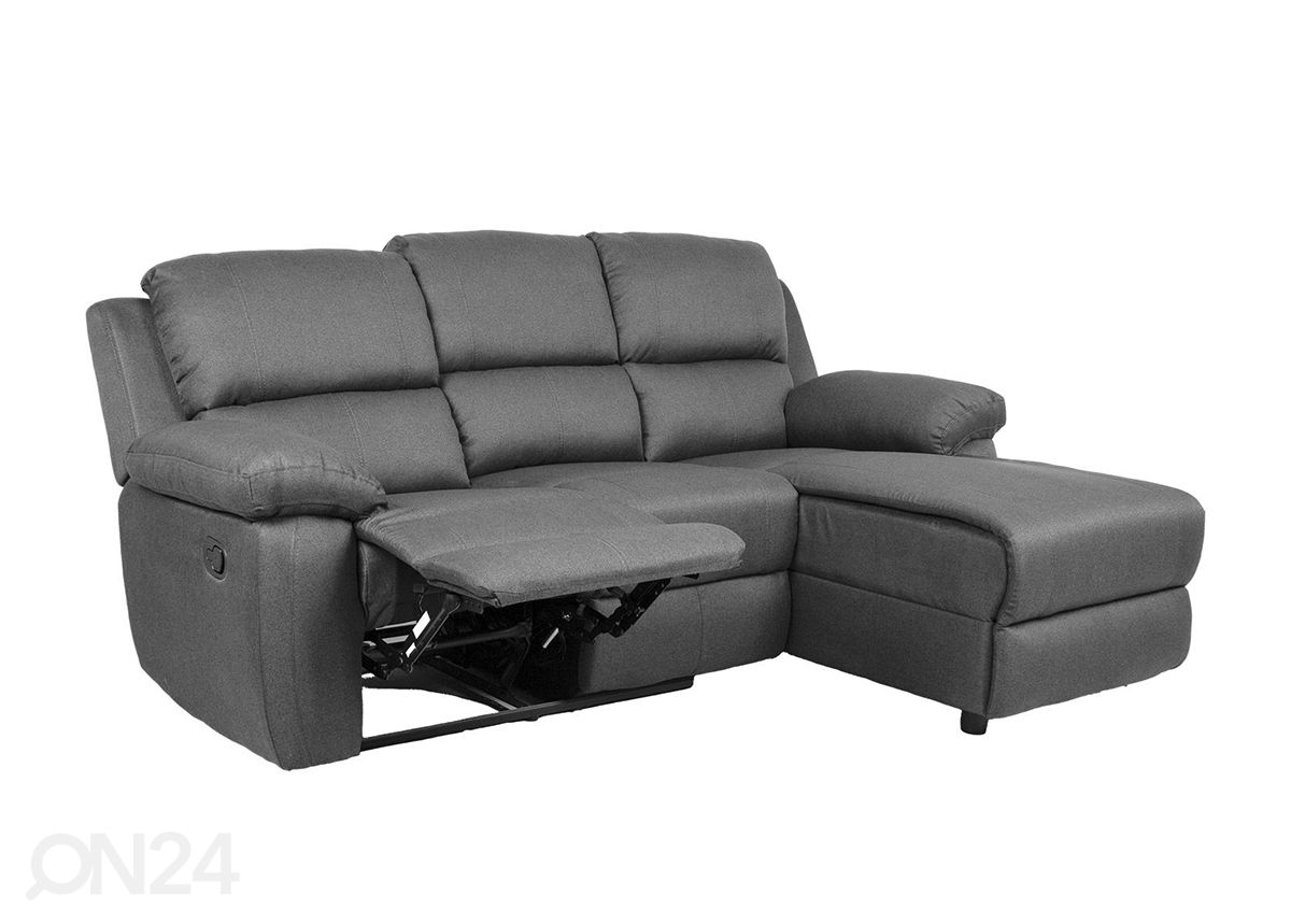 Kulmasohva Berit Recliner, oikea kulma kuvasuurennos
