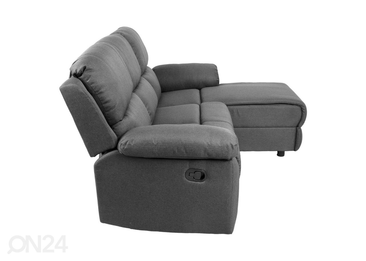Kulmasohva Berit Recliner, oikea kulma kuvasuurennos