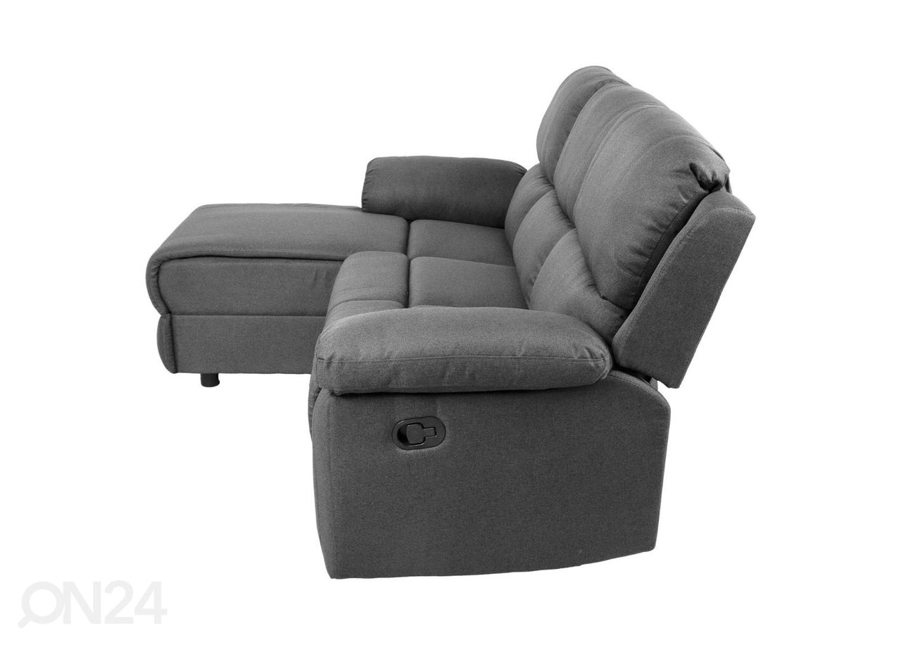 Kulmasohva Berit Recliner, vasen kulma kuvasuurennos