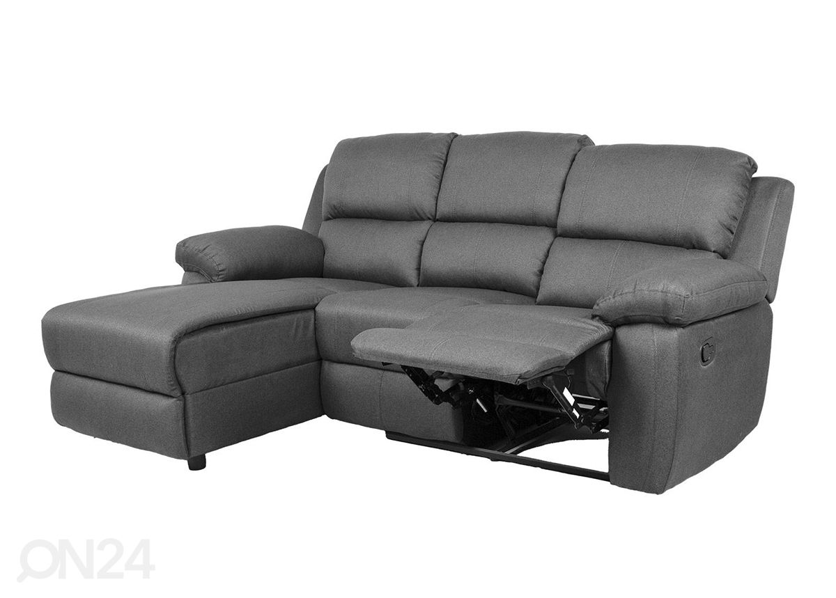 Kulmasohva Berit Recliner, vasen kulma kuvasuurennos