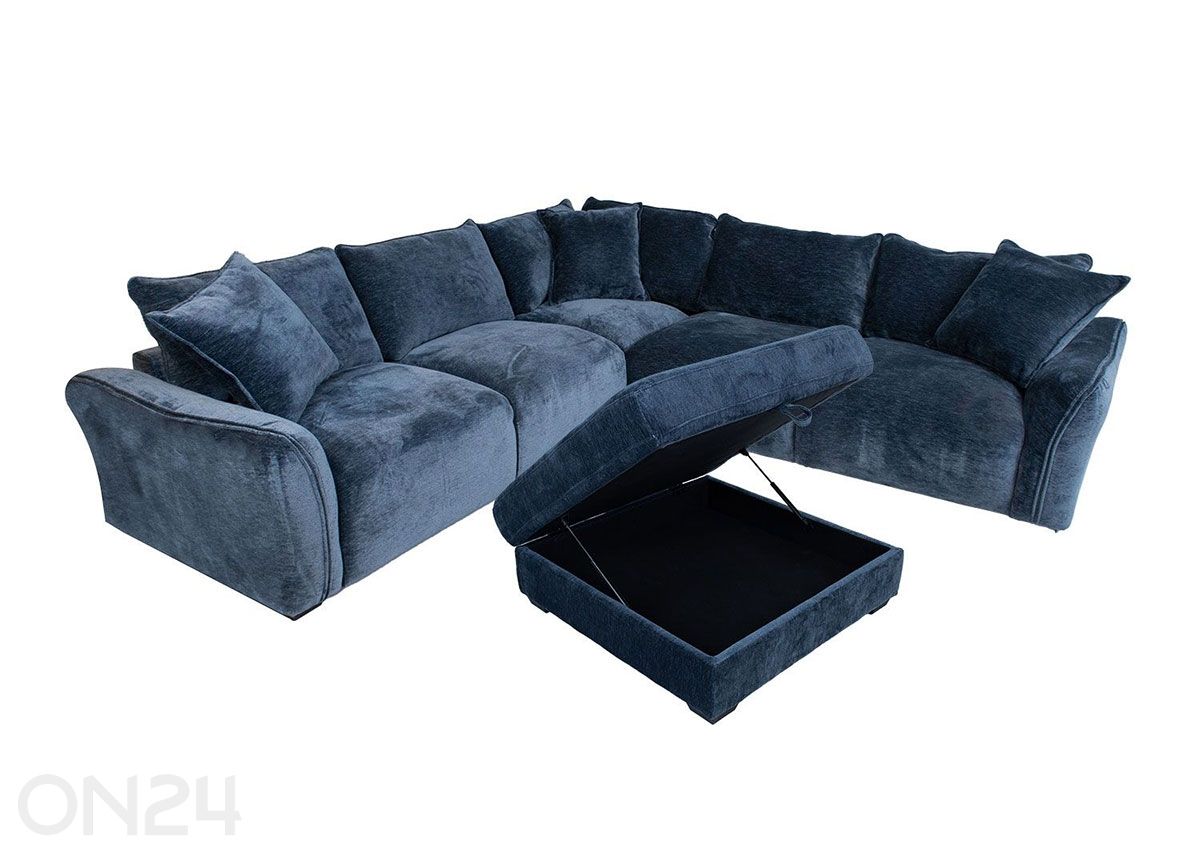 Kulmasohva ja rahit Divi kuvasuurennos