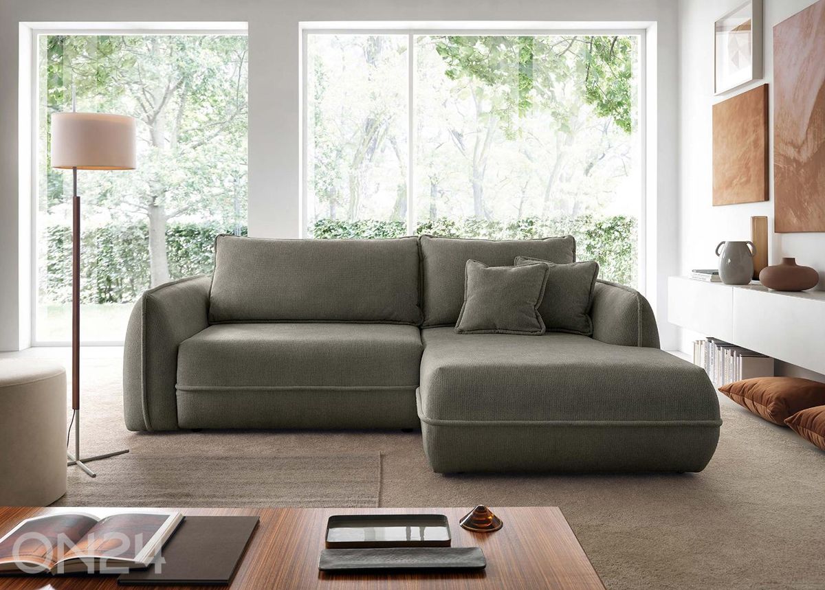 Kulmasohva Moho kuvasuurennos