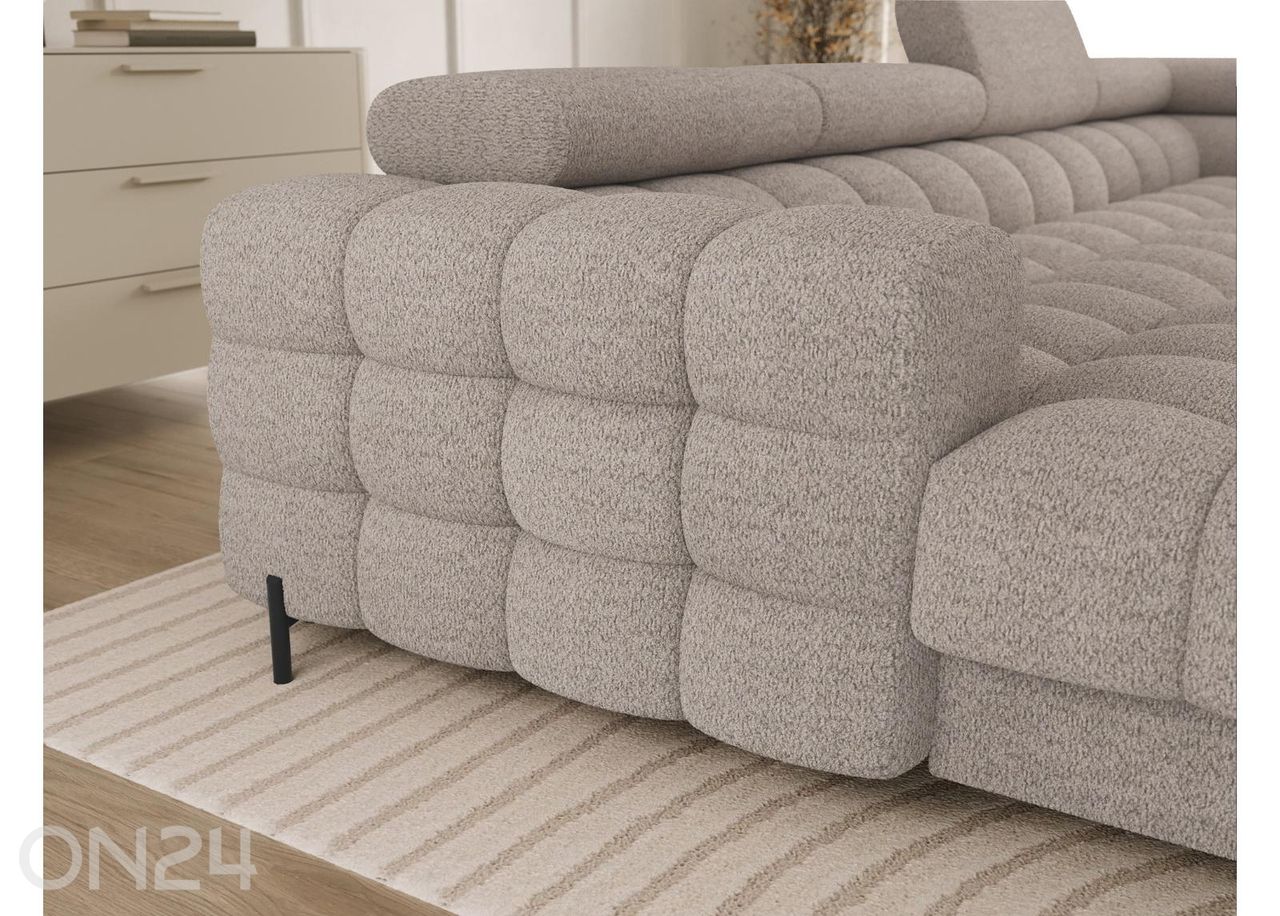 Kulmasohva vuodesohva Feraria kuvasuurennos