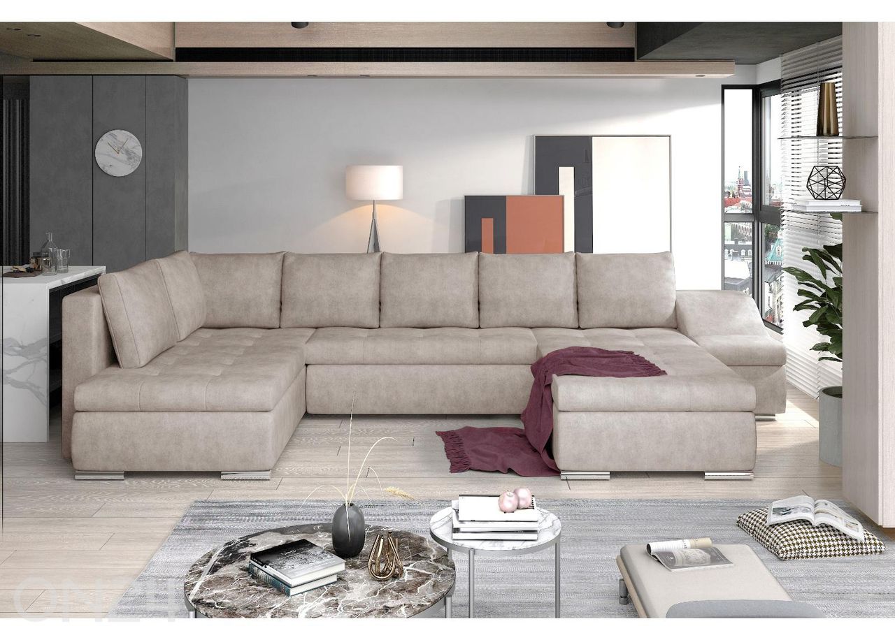 Kulmasohvasänky pesukorilla Giovanni kuvasuurennos