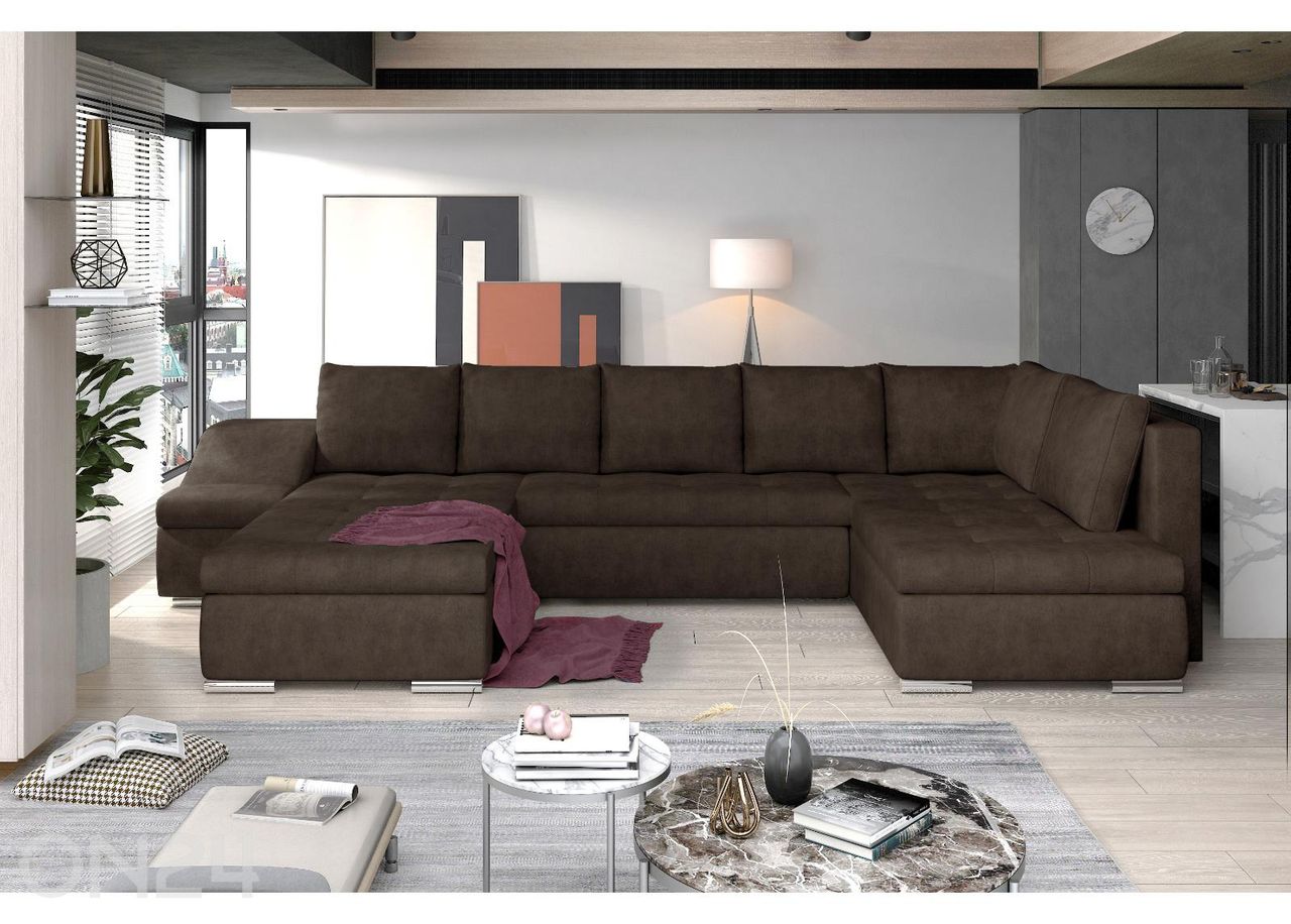 Kulmasohvasänky pesukorilla Giovanni kuvasuurennos