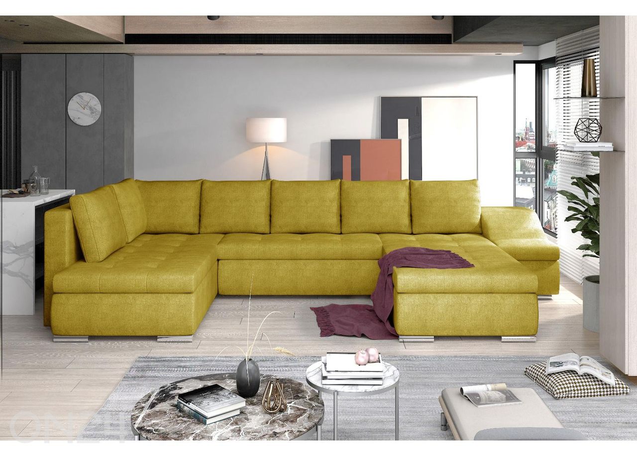 Kulmasohvasänky pesukorilla Giovanni kuvasuurennos